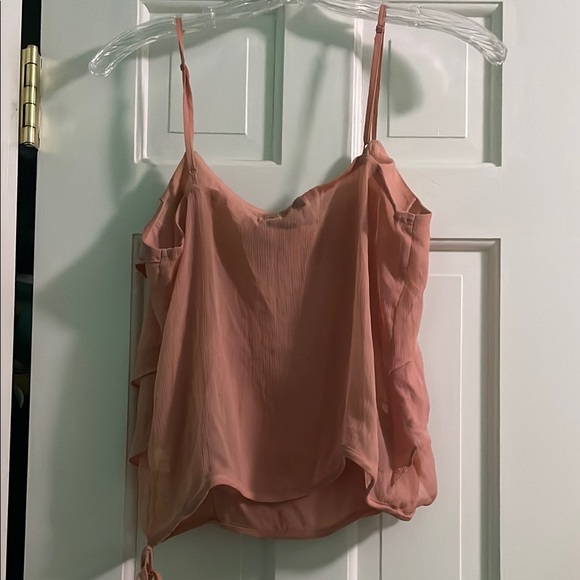 Pink Ruffled Women's Top - Picture 3 of 3